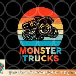 monster truck for toddlers, youth, adults, boys, girls, kids png, digital download copy