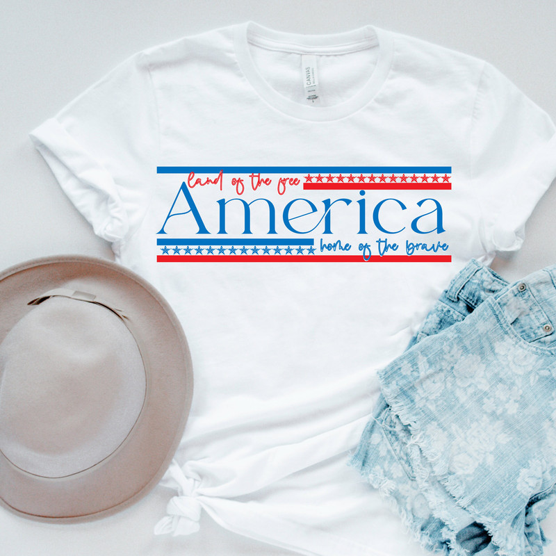 America SVG, 'Mercia Svg, Land of The Free,4th July svg, July 4th svg files,America svg files, 4th of July, svg file, USA svg, Png, DXF, Eps - 4.jpg