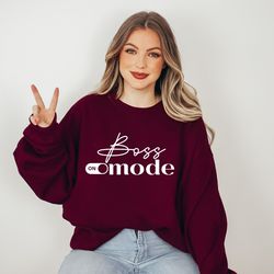 boss mode tee, business woman, hustle, boss tee, m