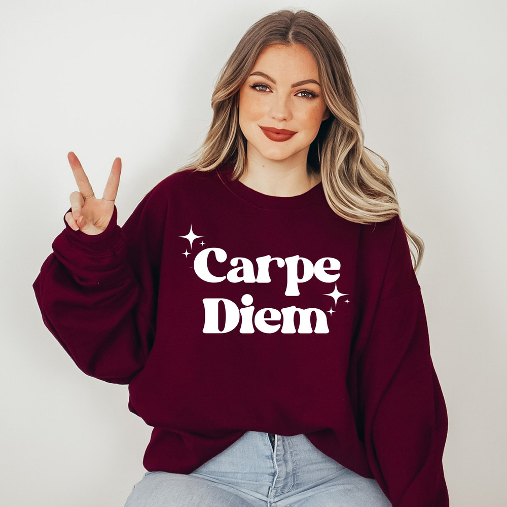 Carpe Diem svg, You Only Live Once Png, Summer Svg, Trendy Women Shirt svg, Quotes Shirt svg, Motivational Png, Cricut cut file, png, Cricut - 2.jpg