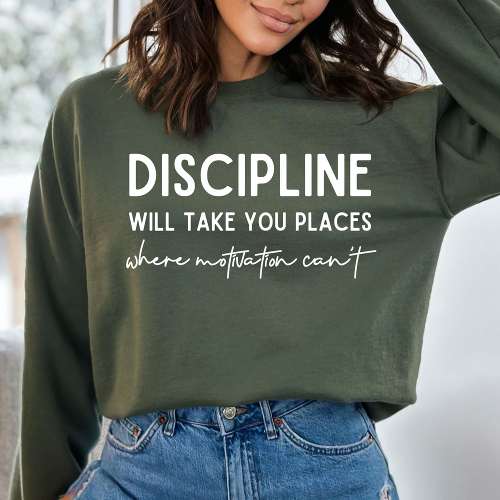 Discipline Will Take You Places Where Motivation Can't Svg,  Cut File, Discipline Svg, Motivational Svg Entrepreneur Svg Entrepreneurship, - 3.jpg