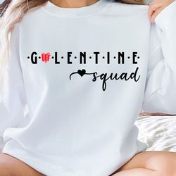 Galentine Squad, Tee For Valentines Day,  Hugs and