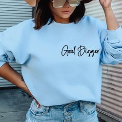 goal digger shirt, ultimate boss babe, affirmation