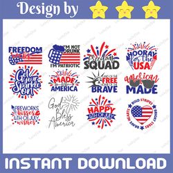 independence day svg, fourth of july svg, usa svg, america svg svg bundle 4th of july png