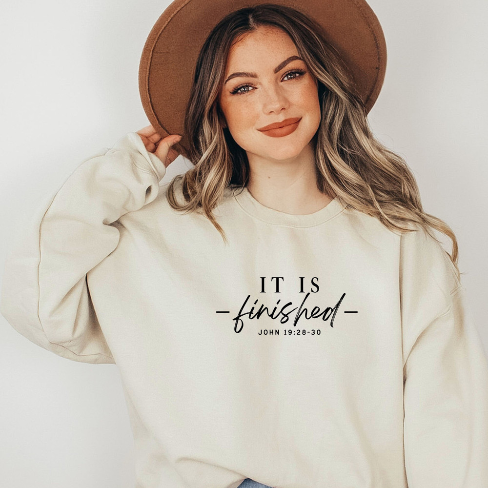 It is Finished SVG PNG PDF, Easter Scripture Svg, Christian Svg, Easter Svg, Jesus Svg, He is Risen Svg, Bible Verse, eps dxf png svg Cricut - 3.jpg