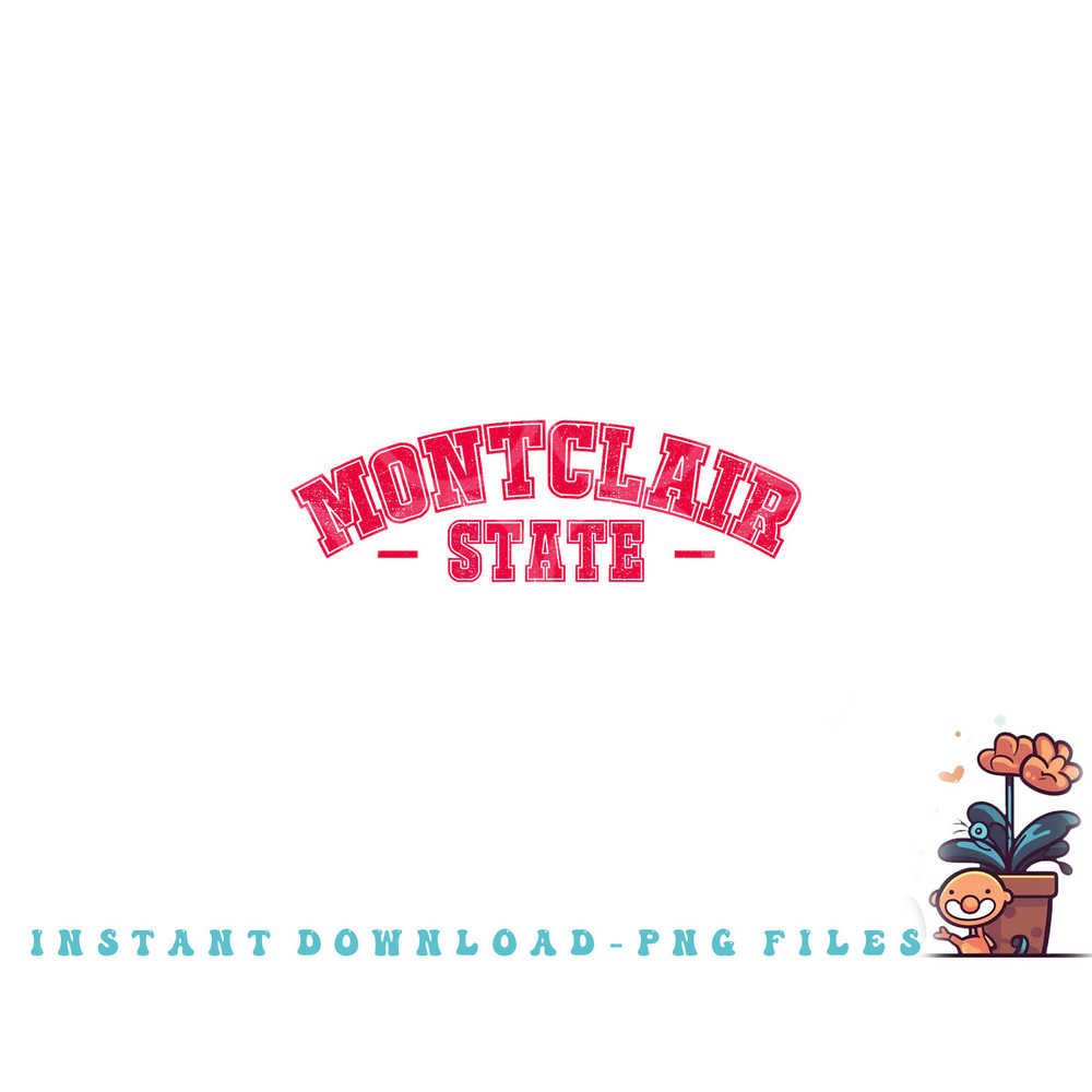 Montclair State University Vintage Apparel Gift Men Women png, digital download copy.jpg