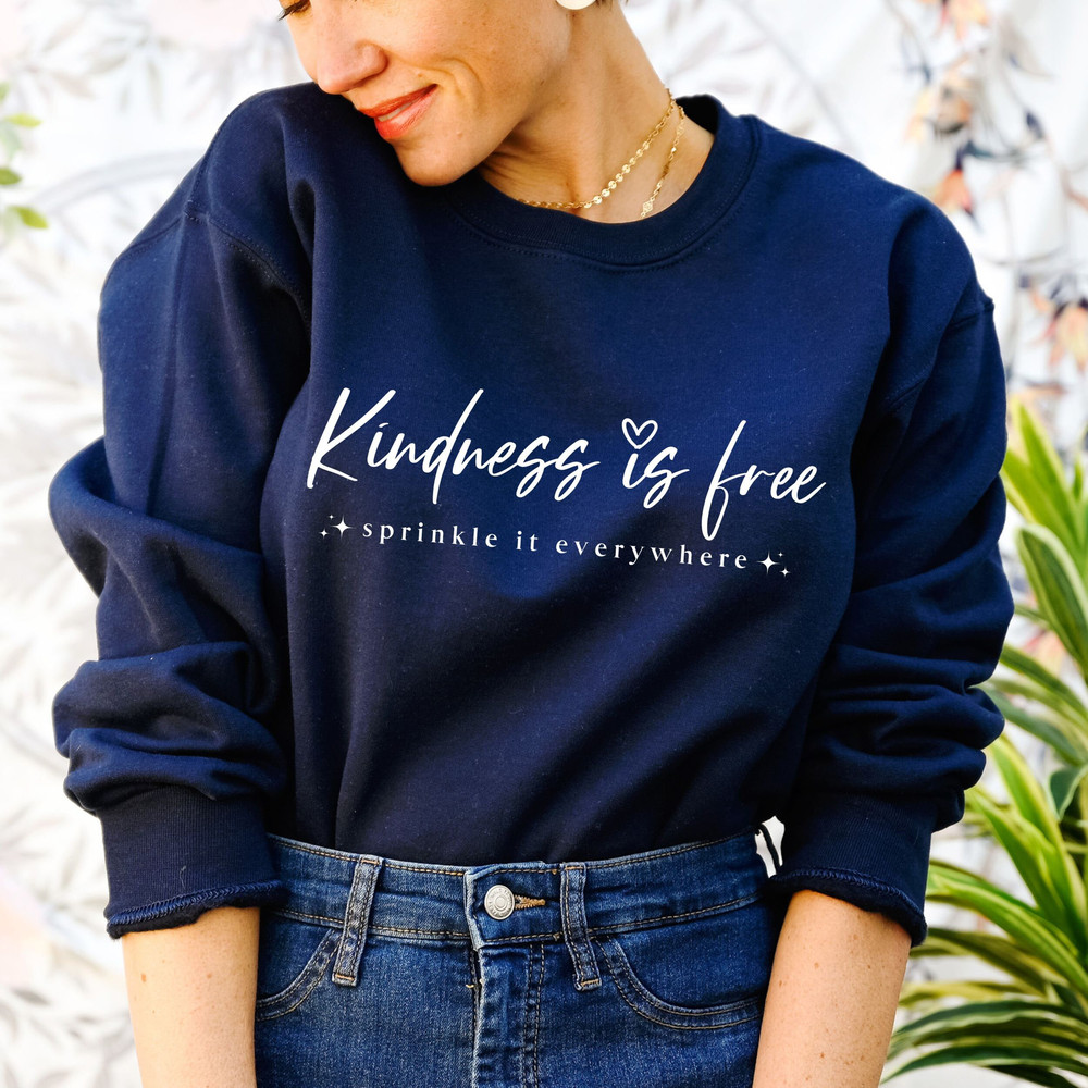 Kindness is free sprinkle it everywhere svg, positive svg, tshirt quote svg, kind svg, mom life svg, be kind svg, kindness svg, pillow svg - 4.jpg