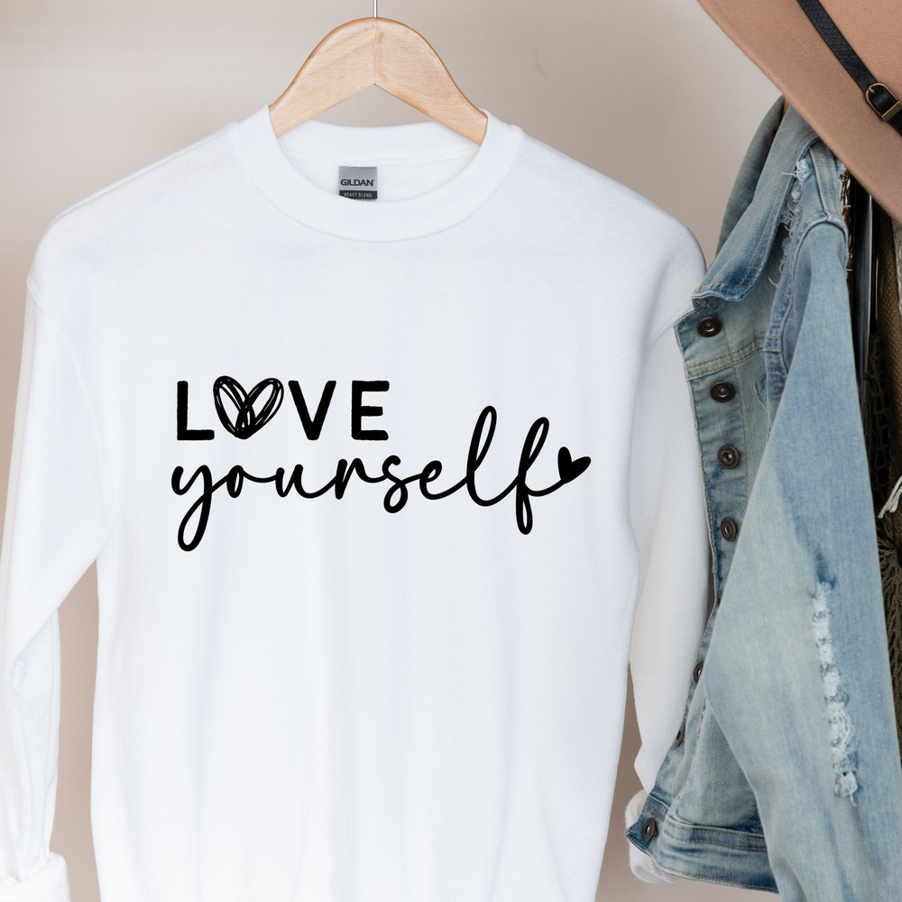Love Yourself SVG PNG PDF, Self Love Svg, Motivational Svg, Inspirational Svg, Positive Quote Svg, Mental Health Svg, Your are Enough Svg - 2.jpg