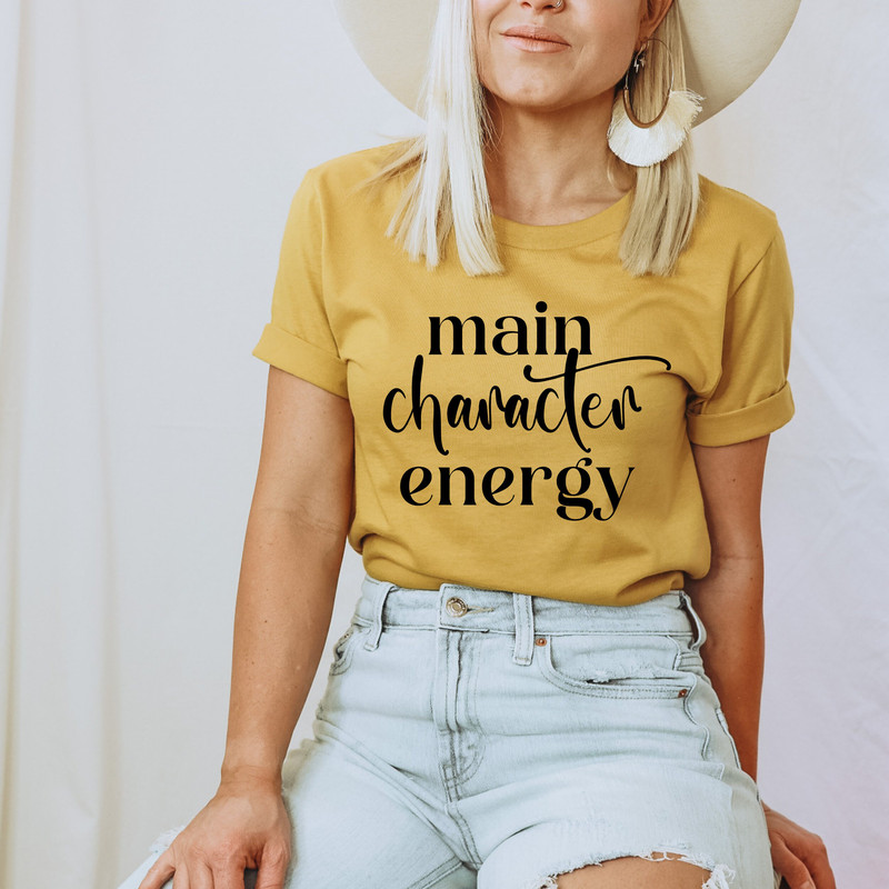 Main Character Energy SVG, TikTok Positivity, Silhouette Cameo Cricut, , mental health svg, motivational svg, positive quotes svg, self love - 2.jpg