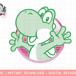 super mario yoshi circle portrait png, sublimation.jpg