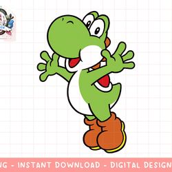 super mario yoshi classic jump portrait png, sublimation.jpg