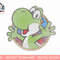 Super Mario Yoshi Color Fade Circle Logo png, sublimation.jpg