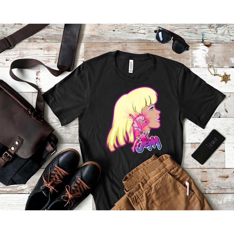 Its Showtime Synergy - Jem logo Classic T-Shirt 179_Shirt_Black.jpg