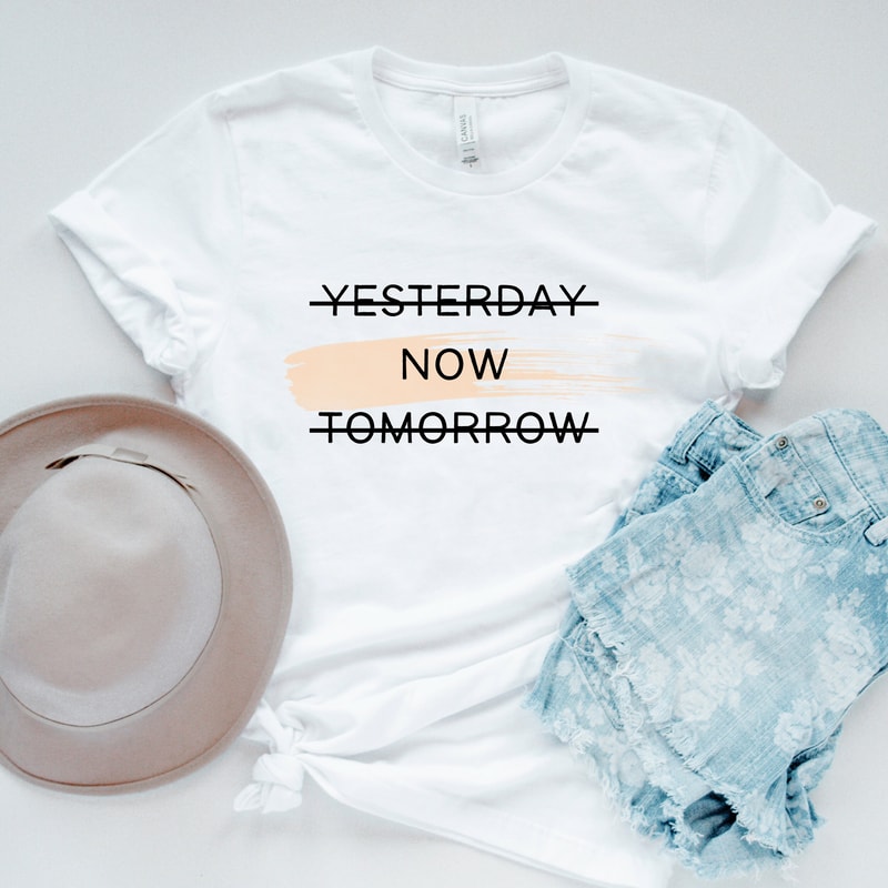 Now Is the Time Svg Png Pdf, Enjoy The Now Svg, Trendy Sayings Svg, Girl Boss svg, Be in the Now Svg, Cut file, If Not Now Then When - 3.jpg