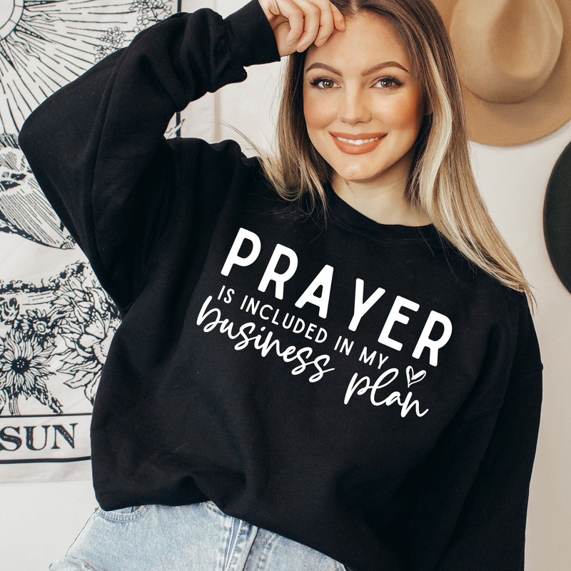 Prayer Is Included In My Business Plan Svg, She is me Svg, I am she svg, Boss Babe, Entrepreneurship Svg, Girl boss Svg, Boss Girl, DFX - 3.jpg