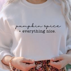 Pumpkin Spice Tee, Autumn Vibes Tee, Autumn Harves