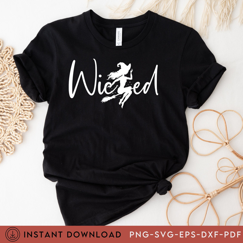 Wicked SVG PNG PDF, Halloween Svg, Witch svg, Halloween Shirt Svg, Fall Svg, Halloween Witch Svg, Halloween Quote Svg, Spooky Mom Svg - 1.jpg