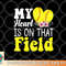 My Heart is on That Field Baseball Tee Softball Mom Gifts png, digital download copy.jpg