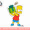 The Simpsons Bart Simpsons Present Time Holiday png, sublimation.jpg