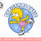 The Simpsons Christmas Lisa Christmas Cutie Ice Princess png, sublimation.jpg