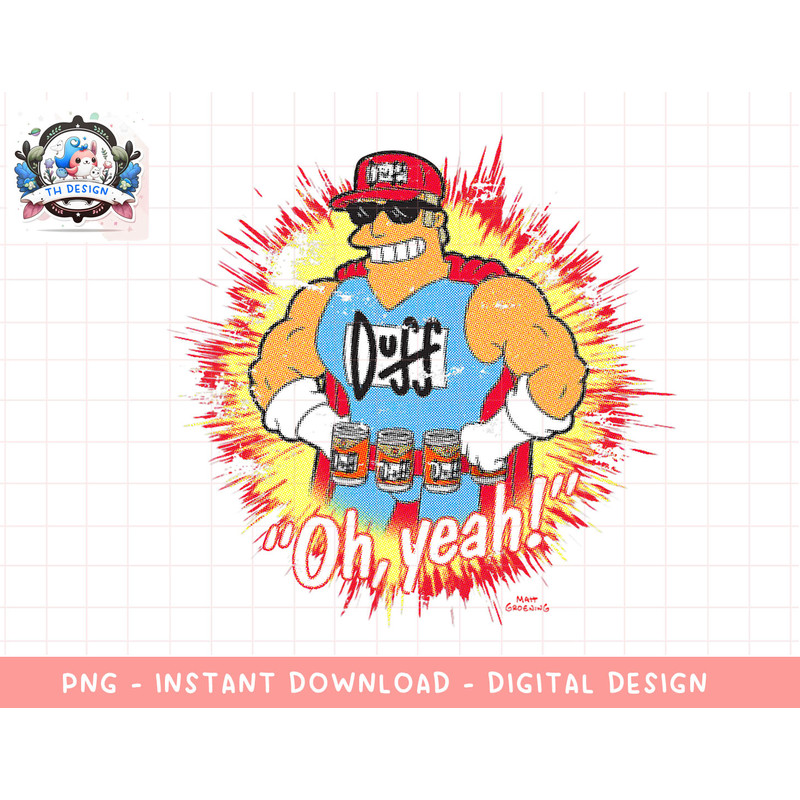 The Simpsons Duffman Portrait png, sublimation.jpg