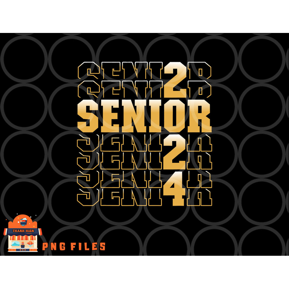 CLASS OF 2024 Graduation or First Day Of School Senior 2024 png, digital download copy.jpg