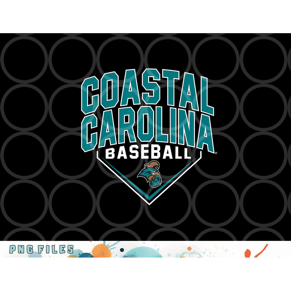 Coastal Carolina Chanticleers Baseball Bullpen png, digital download copy.jpg