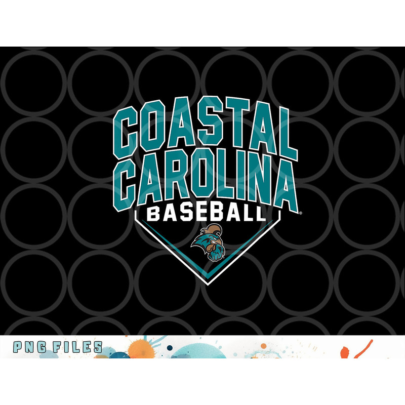 Coastal Carolina Chanticleers Baseball Bullpen png, digital download copy.jpg