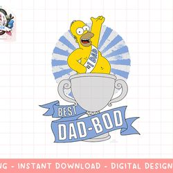 the simpsons fathers day homer best dad bod png, sublimation.jpg
