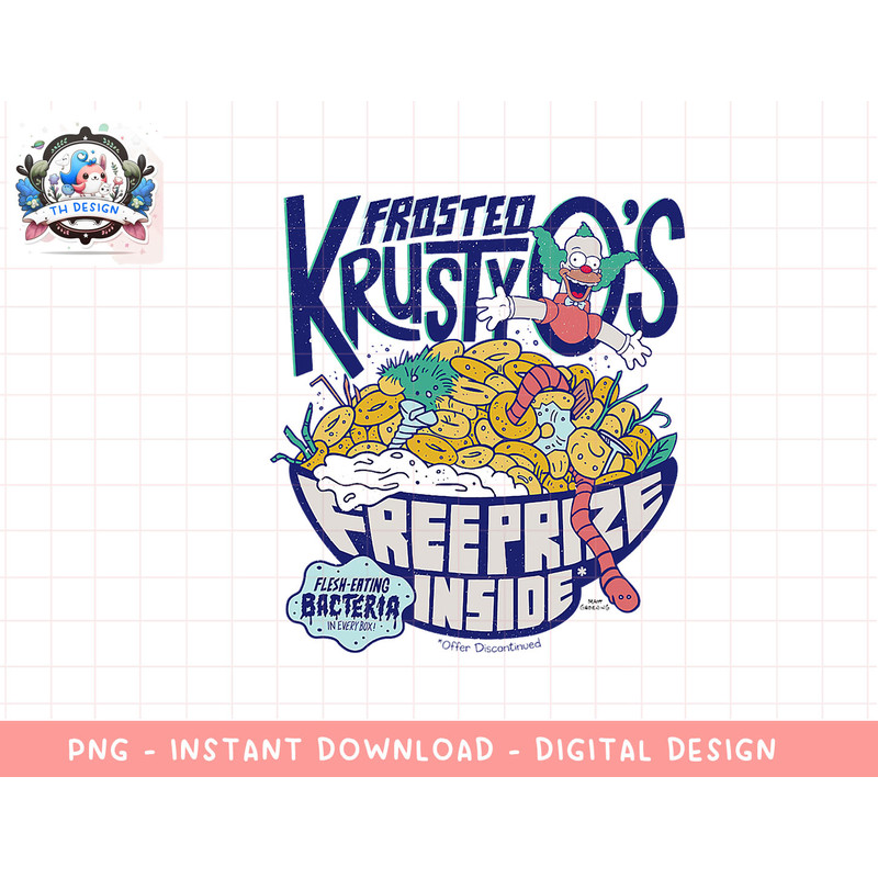 The Simpsons Frosted Krusty Os png, sublimation.jpg