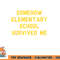 Elementary School Survived Graduation Day Funny Fan Yellow png, digital download copy.jpg
