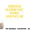 Elementary School Survived Graduation Day Funny Fan Yellow png, digital download copy.jpg