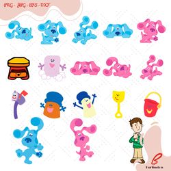 blues clues svg bundle, trending svg, blues clues