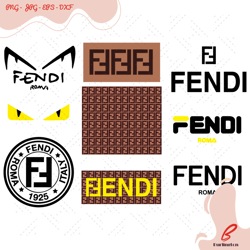 fendi logos svg bundle, trending svg, fendi svg, f