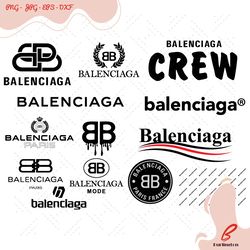 balenciaga logos svg bundle, trending svg, balenci