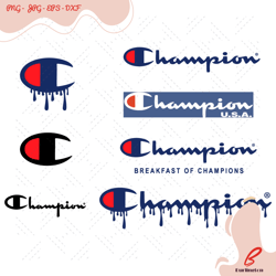 champion dripping logo svg bundle, trending svg, c