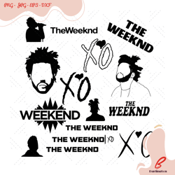 the weekend vector bundle, the weekend svg, the we