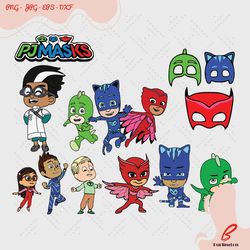 pj masks svg bundle, trending svg, pj masks svg, c