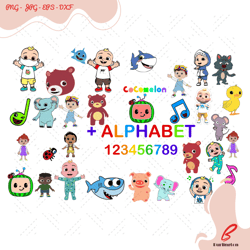 cocomelon svg bundle, trending svg, cocomelon svg,