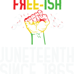 juneteenth since 1865, juneteenth sublimation png, free ish, black history svg png, juneteenth is my independenn