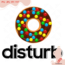 donut disturb svg, trending svg, donuts svg, donuts