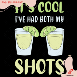 its cool i have had both my shots svg, trending sv