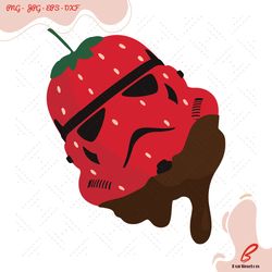 star wars chocolate dipped strawberry svg, trendin