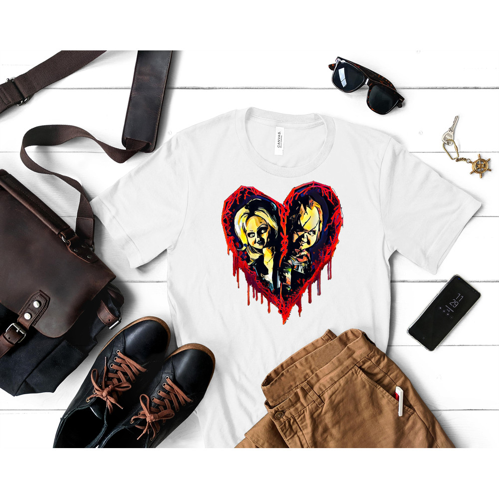 Bride of Chucky Art Classic T-Shirt 89_White_White.jpg