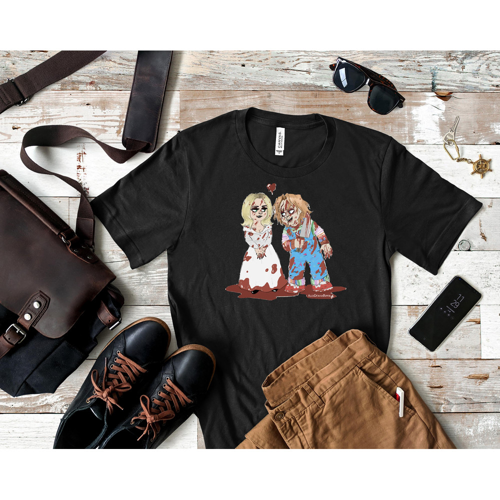 Bride of Chucky Art Classic T-Shirt 91_Shirt_Black.jpg