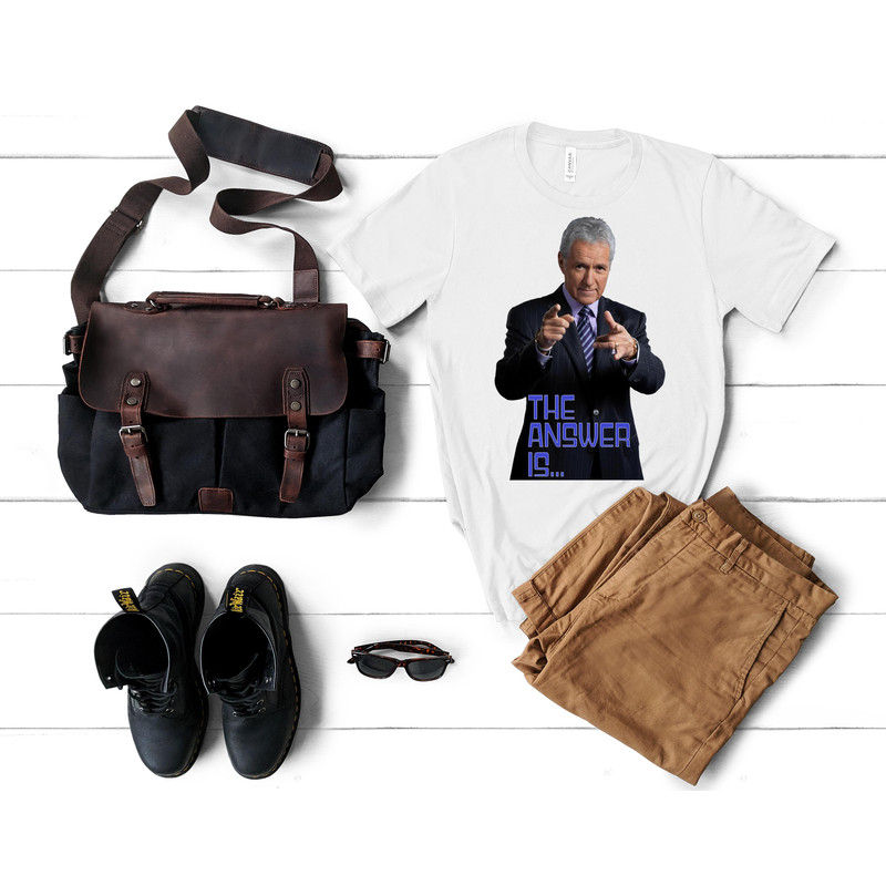 Alex Trebek Shirt,Alex Trebek Tshirt,Norm Macdonald Rip Shirt,Game Shows Tshirt,alex trebek alumni hall T-Shirt.png