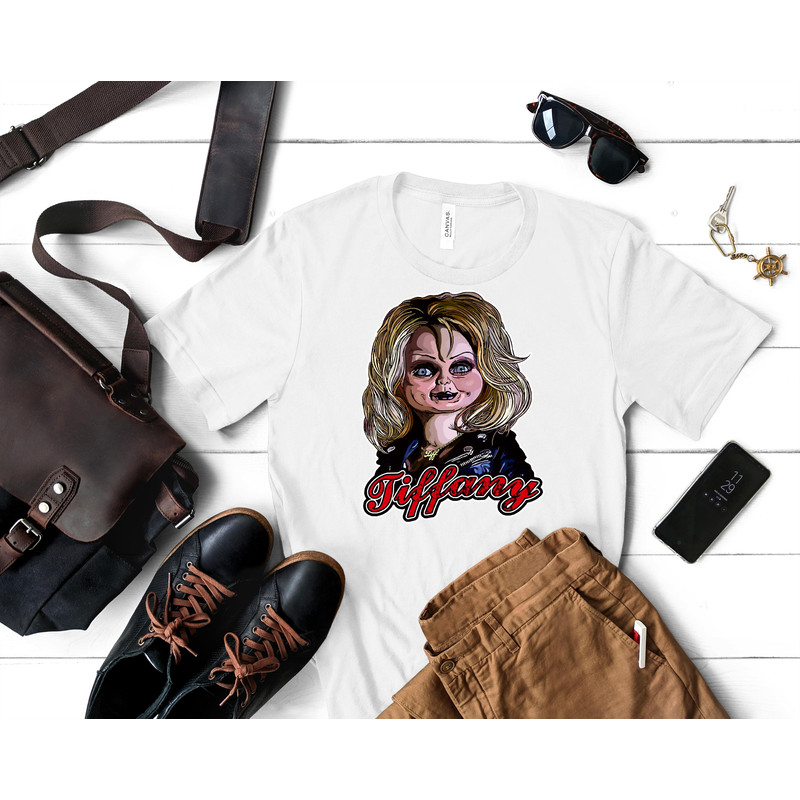 Bride of Chucky Art Classic T-Shirt 97_White_White.jpg
