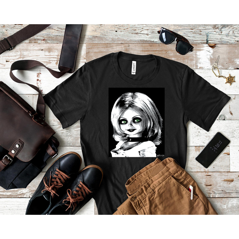 Bride of Chucky Art Classic T-Shirt 103_Shirt_Black.jpg
