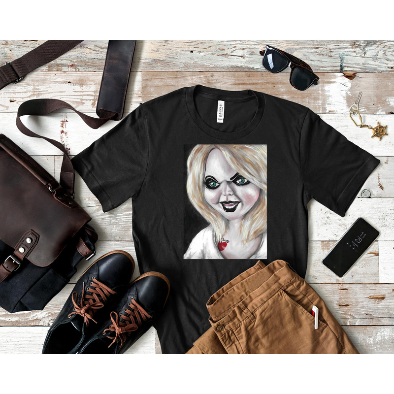 Bride of Chucky Art Classic T-Shirt 104_Shirt_Black.jpg