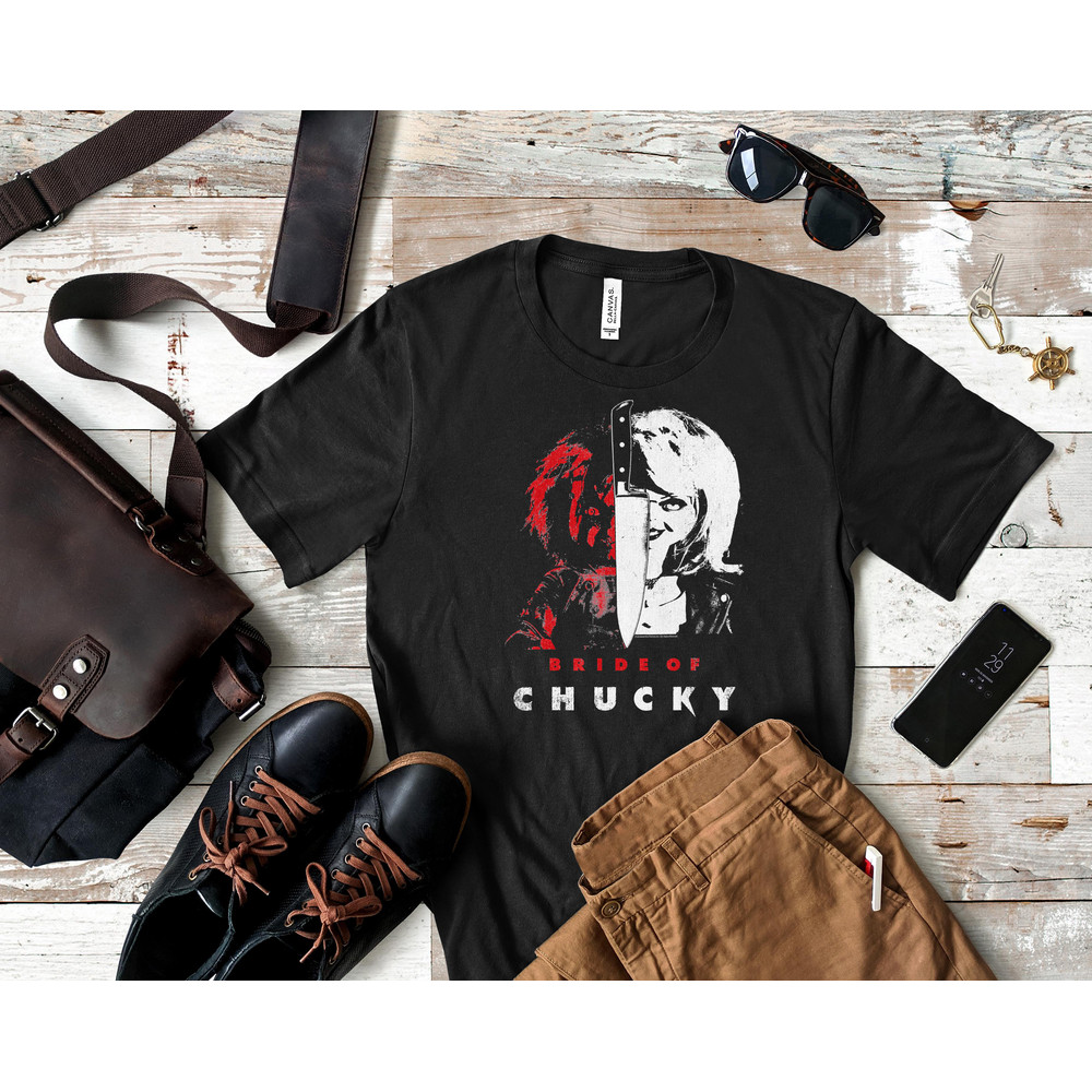 Child&x27;s Play Bride Of Chucky Split Portrait Essential T-Shirt 134_Shirt_Black.jpg